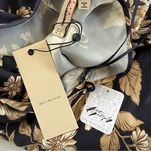 Free People Bec + Bridge Opaline Silk Maxi Dress - Picture 7 of 10